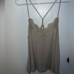 Womens razor back tank top